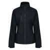 Regatta Női 3 rétegű vízlepergető softshell dzseki, RETRA613, Black/Black-10