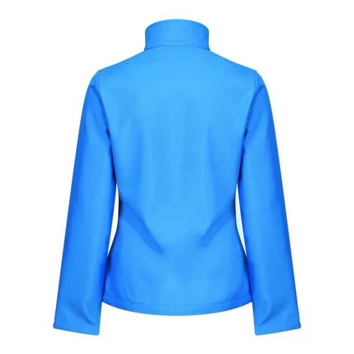 Regatta Női 3 rétegű vízlepergető softshell dzseki, RETRA613, French Blue/Navy-10