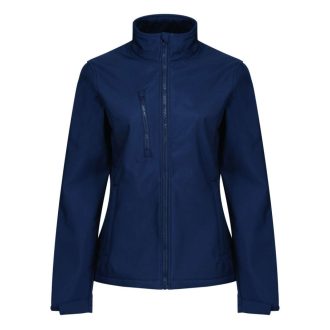   Regatta Női 3 rétegű vízlepergető softshell dzseki, RETRA613, Navy/Navy-10