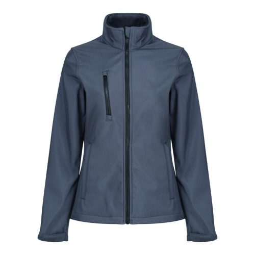 Regatta Női 3 rétegű vízlepergető softshell dzseki, RETRA613, Seal Grey/Black-10