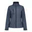 Regatta Női 3 rétegű vízlepergető softshell dzseki, RETRA613, Seal Grey/Black-16