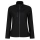 Regatta Női HONESTLY softshell dzseki, ujrahasznosított anyagból, RETRA616, Black-2XL