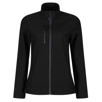   Regatta Női HONESTLY softshell dzseki, ujrahasznosított anyagból, RETRA616, Black-S