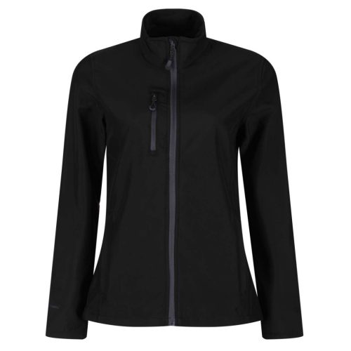 Regatta Női HONESTLY softshell dzseki, ujrahasznosított anyagból, RETRA616, Black-S