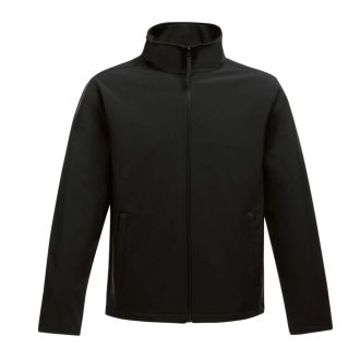   Regatta két rétegű, vízlepergető férfi softshell dzseki, RETRA628, Black/Black-S