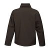 Regatta két rétegű, vízlepergető férfi softshell dzseki, RETRA628, Black/Classic Red-S