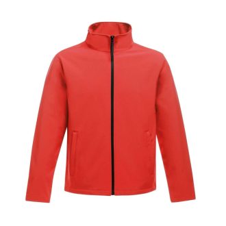   Regatta két rétegű, vízlepergető férfi softshell dzseki, RETRA628, Classic Red/Black-S
