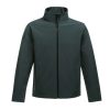 Regatta két rétegű, vízlepergető férfi softshell dzseki, RETRA628, Dk Spruce/Black-S