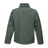 Regatta két rétegű, vízlepergető férfi softshell dzseki, RETRA628, Dk Spruce/Black-S