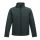 Regatta két rétegű, vízlepergető férfi softshell dzseki, RETRA628, Dk Spruce/Black-XL
