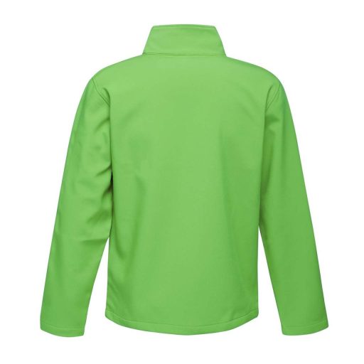 Regatta két rétegű, vízlepergető férfi softshell dzseki, RETRA628, Extreme Green/Black-3XL