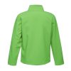 Regatta két rétegű, vízlepergető férfi softshell dzseki, RETRA628, Extreme Green/Black-S