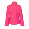 Regatta két rétegű, vízlepergető férfi softshell dzseki, RETRA628, Hot Pink/Black-S