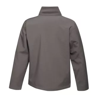  Regatta két rétegű, vízlepergető férfi softshell dzseki, RETRA628, Seal Grey/Black-S
