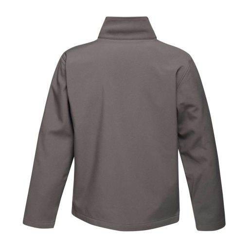 Regatta két rétegű, vízlepergető férfi softshell dzseki, RETRA628, Seal Grey/Black-S