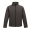 Regatta két rétegű, vízlepergető férfi softshell dzseki, RETRA628, Seal Grey/Black-XL