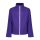Regatta két rétegű, vízlepergető férfi softshell dzseki, RETRA628, Vibrant Purple/Black-2XL