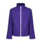 Regatta két rétegű, vízlepergető férfi softshell dzseki, RETRA628, Vibrant Purple/Black-L