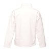 Regatta két rétegű, vízlepergető férfi softshell dzseki, RETRA628, White/Light Steel-S