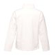 Regatta két rétegű, vízlepergető férfi softshell dzseki, RETRA628, White/Light Steel-XL