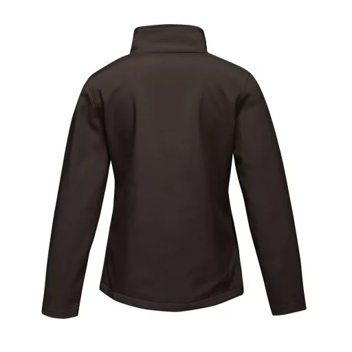 Regatta Női két rétegű, vízlepergető softshell dzseki, RETRA629, Black/Black-3XL