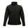 Regatta Női két rétegű, vízlepergető softshell dzseki, RETRA629, Black/Black-S