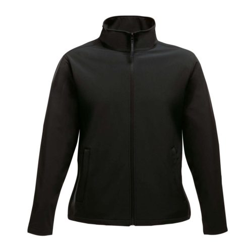 Regatta Női két rétegű, vízlepergető softshell dzseki, RETRA629, Black/Black-XL