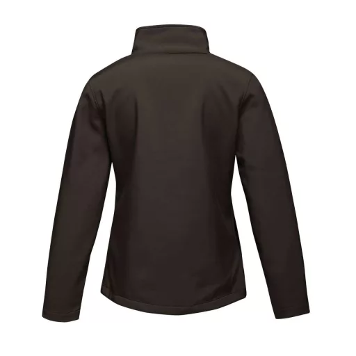 Regatta Női két rétegű, vízlepergető softshell dzseki, RETRA629, Black/Classic Red-2XL
