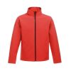 Regatta Női két rétegű, vízlepergető softshell dzseki, RETRA629, Classic Red/Black-M