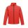 Regatta Női két rétegű, vízlepergető softshell dzseki, RETRA629, Classic Red/Black-XL
