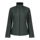 Regatta Női két rétegű, vízlepergető softshell dzseki, RETRA629, Dk Spruce/Black-M