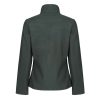 Regatta Női két rétegű, vízlepergető softshell dzseki, RETRA629, Dk Spruce/Black-S