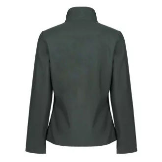   Regatta Női két rétegű, vízlepergető softshell dzseki, RETRA629, Dk Spruce/Black-S