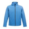 Regatta Női két rétegű, vízlepergető softshell dzseki, RETRA629, French Blue/Navy-M