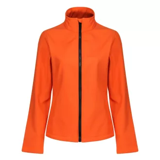   Regatta Női két rétegű, vízlepergető softshell dzseki, RETRA629, Magma/Black-S