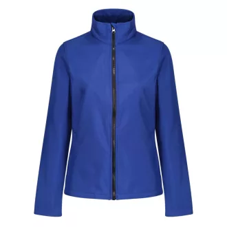   Regatta Női két rétegű, vízlepergető softshell dzseki, RETRA629, New Royal/Black-S