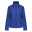 Regatta Női két rétegű, vízlepergető softshell dzseki, RETRA629, New Royal/Black-S