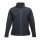 Regatta Női két rétegű, vízlepergető softshell dzseki, RETRA629, Navy/French Blue-XL