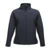 Regatta Női két rétegű, vízlepergető softshell dzseki, RETRA629, Navy/Navy-L