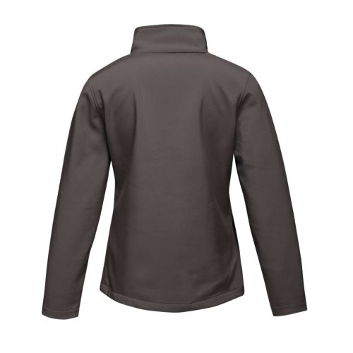 Regatta Női két rétegű, vízlepergető softshell dzseki, RETRA629, Seal Grey/Black-L