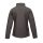 Regatta Női két rétegű, vízlepergető softshell dzseki, RETRA629, Seal Grey/Black-S