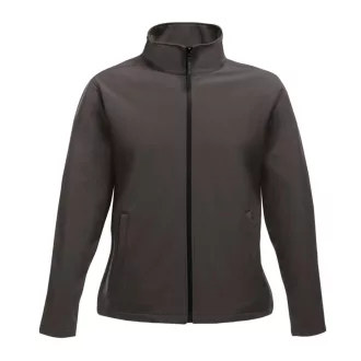   Regatta Női két rétegű, vízlepergető softshell dzseki, RETRA629, Seal Grey/Black-S
