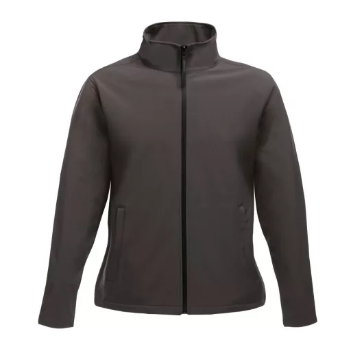 Regatta Női két rétegű, vízlepergető softshell dzseki, RETRA629, Seal Grey/Black-S