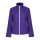 Regatta Női két rétegű, vízlepergető softshell dzseki, RETRA629, Vibrant Purple/Black-XL