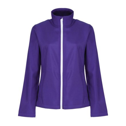Regatta RETRA629 Női softshell dzseki, Vibrant Purple/Black