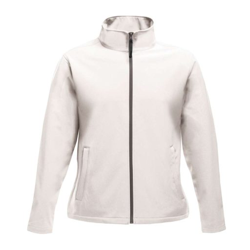 Regatta Női két rétegű, vízlepergető softshell dzseki, RETRA629, White/Light Steel-M