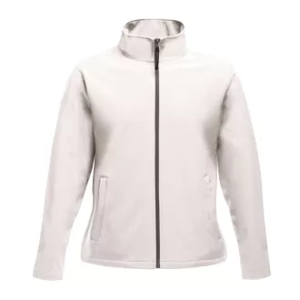   Regatta Női két rétegű, vízlepergető softshell dzseki, RETRA629, White/Light Steel-S
