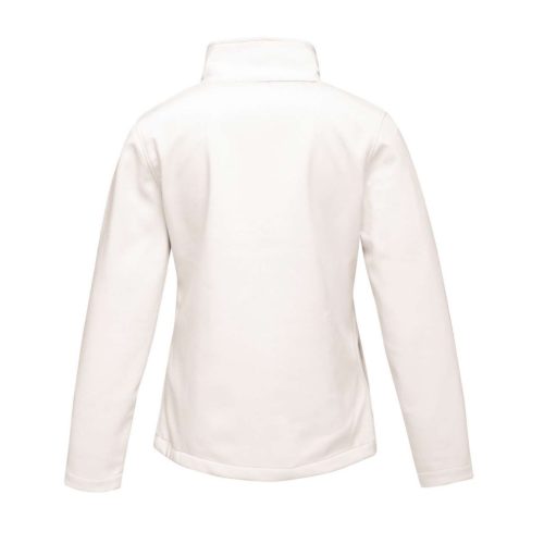 Regatta Női két rétegű, vízlepergető softshell dzseki, RETRA629, White/Light Steel-XL