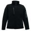 Regatta vízálló és lélegző 3 rétegű szövött softshell dzseki, RETRA674, Black/Seal Grey-XL