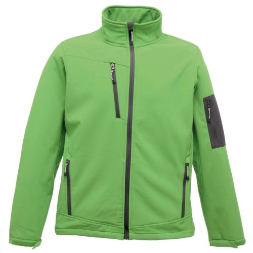 Regatta vízálló és lélegző 3 rétegű szövött softshell dzseki, RETRA674, Extreme Green-XL